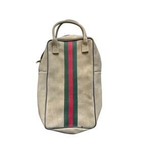 Vintage Hazel Mojave Striped Luggage Hand Bag